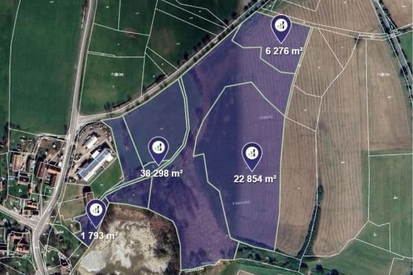 Prodej pozemku 6.922 m², Vrbatův Kostelec, Pardubický kraj Prodej pozemku 6.922 m², Vrbatův Kostelec, Pardubický kraj