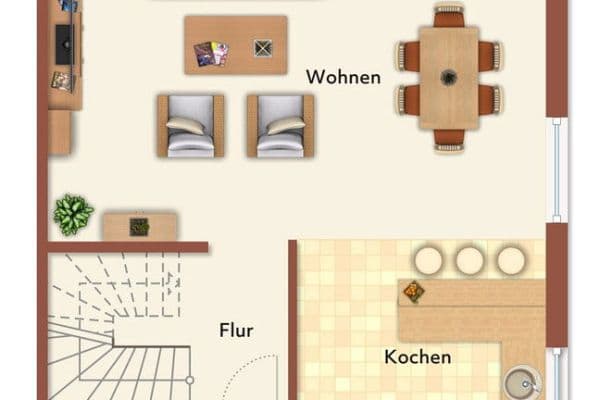 Pronájem domu 119 m², pozemek 512 m², Woltersdorf Pronájem domu 119 m², pozemek 512 m², Woltersdorf