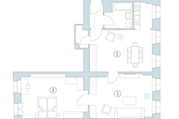 Pronájem bytu 3+1 81 m², Torstraße 225, Berlin, Berlín Pronájem bytu 3+1 81 m², Torstraße 225, Berlin, Berlín