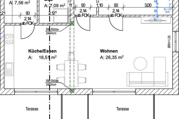 Pronájem bytu 3+1 88 m², Haupstraße 39, Unterdietfurt Pronájem bytu 3+1 88 m², Haupstraße 39, Unterdietfurt