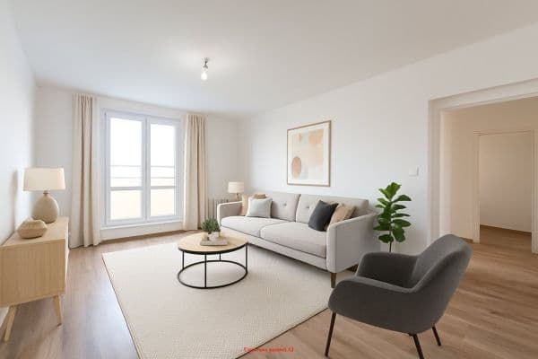 Pronájem bytu 2+1 55 m², Božkova, Pronájem bytu 2+1 55 m², Božkova,