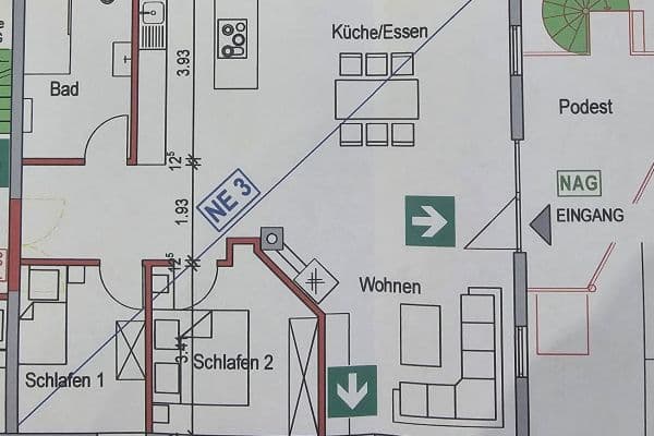 Pronájem bytu 3+kk 98 m², Müllergasse 1, Geislingen Pronájem bytu 3+kk 98 m², Müllergasse 1, Geislingen