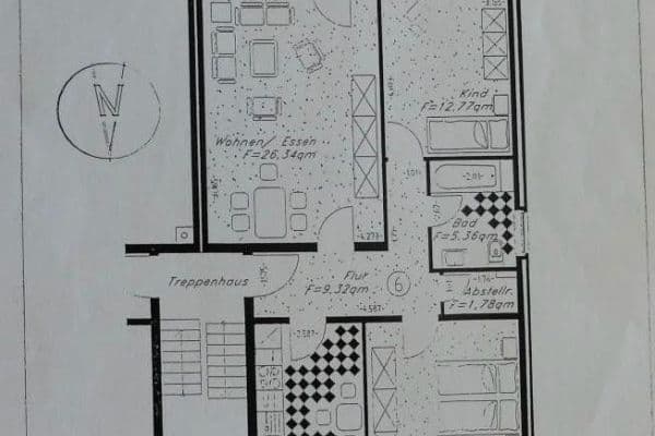 Pronájem bytu 3+1 83 m², Celle Pronájem bytu 3+1 83 m², Celle