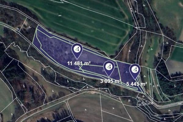 Prodej pozemku 20.021 m², Prodej pozemku 20.021 m²,