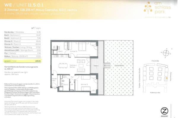 Pronájem bytu 3+1 119 m², Heubnerweg 7, Berlin, Berlín Pronájem bytu 3+1 119 m², Heubnerweg 7, Berlin, Berlín