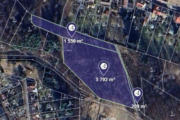 Prodej pozemku 3.779 m², Červený Kostelec, Královéhradecký kraj Prodej pozemku 3.779 m², Červený Kostelec, Královéhradecký kraj