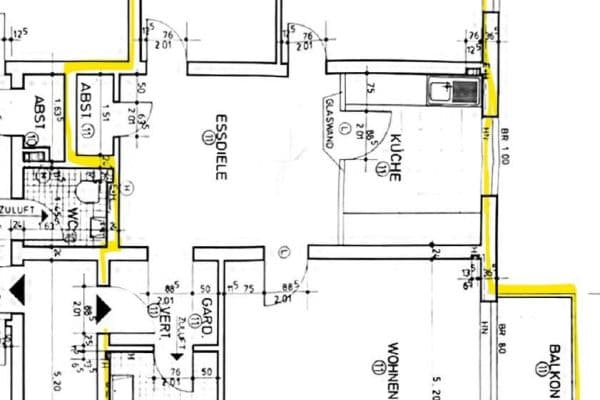 Pronájem bytu 3+1 88 m², Fontanestr. 5, Lüdenscheid Pronájem bytu 3+1 88 m², Fontanestr. 5, Lüdenscheid