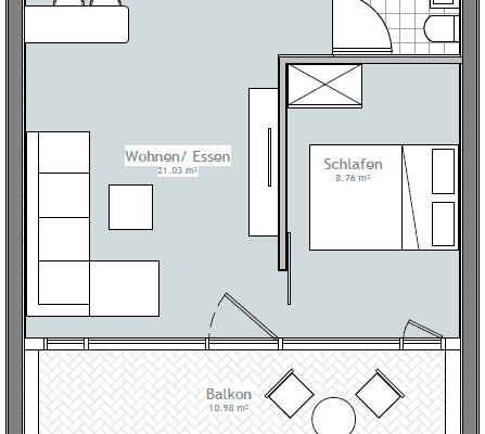 Prodej bytu 2+1 47 m², München, Bavorsko Prodej bytu 2+1 47 m², München, Bavorsko