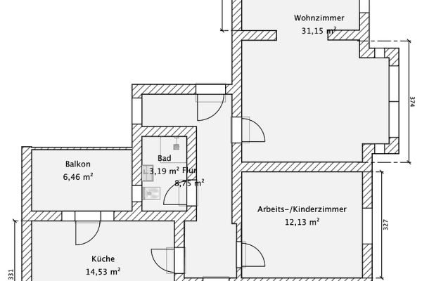 Pronájem bytu 3+kk 89 m², Dohne 14, Mülheim an der Ruhr Pronájem bytu 3+kk 89 m², Dohne 14, Mülheim an der Ruhr