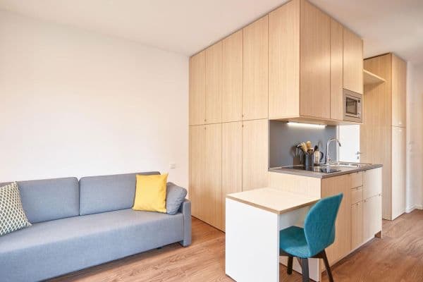 Pronájem bytu 1+1 23 m², Lehrter Straße 24 B, Berlin, Berlín Pronájem bytu 1+1 23 m², Lehrter Straße 24 B, Berlin, Berlín