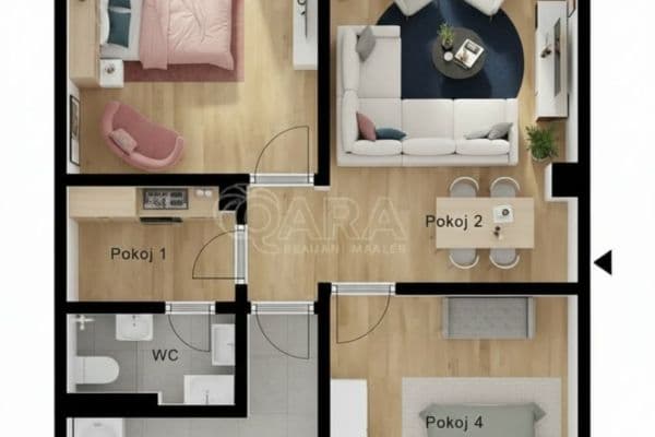 Pronájem bytu 3+1 88 m², Nehvizdská, Praha Pronájem bytu 3+1 88 m², Nehvizdská, Praha
