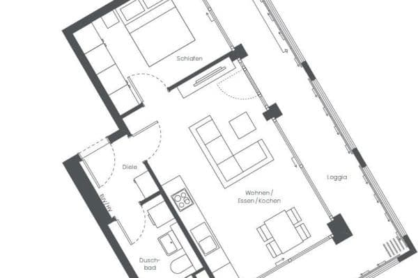 Pronájem bytu 2+1 56 m², Hermine-von-Parish-Str. 43, München, Bavorsko Pronájem bytu 2+1 56 m², Hermine-von-Parish-Str. 43, München, Bavorsko