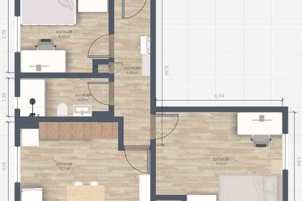 Pronájem bytu 3+1 50 m², Georg Deschler Platz 3, München, Bavorsko Pronájem bytu 3+1 50 m², Georg Deschler Platz 3, München, Bavorsko