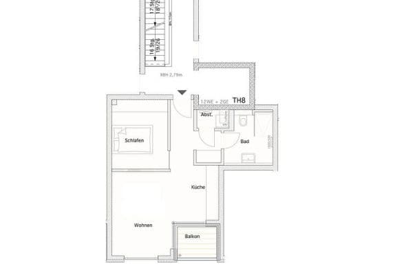 Pronájem bytu 2+1 49 m², Brauhausstieg 51, Hamburg, Hamburg Pronájem bytu 2+1 49 m², Brauhausstieg 51, Hamburg, Hamburg