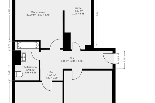 Pronájem bytu 3+kk 96 m², Schwertstraße 67, Krefeld, Severní Porýní-Vestfálsko Pronájem bytu 3+kk 96 m², Schwertstraße 67, Krefeld, Severní Porýní-Vestfálsko