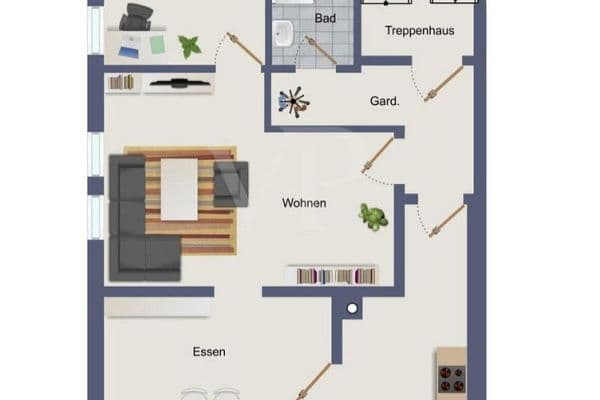 Pronájem bytu 3+1 77 m², Speyer Pronájem bytu 3+1 77 m², Speyer