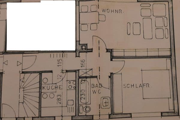 Pronájem bytu 2+1 55 m², Aschaffenburg, Bavorsko Pronájem bytu 2+1 55 m², Aschaffenburg, Bavorsko