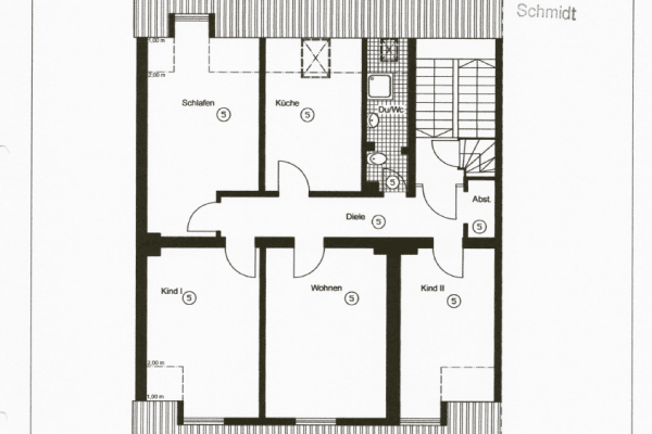Pronájem bytu 4+1 100 m², Wittensteinstraße 137, Wuppertal Pronájem bytu 4+1 100 m², Wittensteinstraße 137, Wuppertal