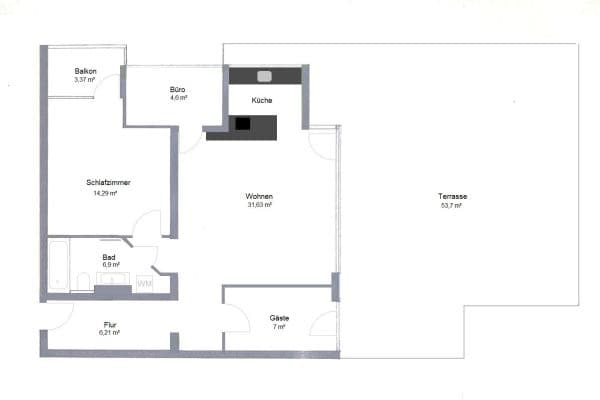 Prodej bytu 3+kk 100 m², Paul-Sorge-Straße 142b, Hamburg Prodej bytu 3+kk 100 m², Paul-Sorge-Straße 142b, Hamburg