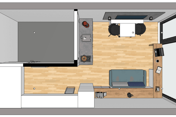 Pronájem bytu 1+1 29 m², Am Neudeck 12, München, Bavorsko Pronájem bytu 1+1 29 m², Am Neudeck 12, München, Bavorsko