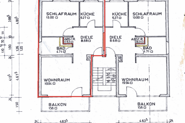Pronájem bytu 2+1 54 m², In den Waldgärten 11, Frankfurt am Main, Hessen Pronájem bytu 2+1 54 m², In den Waldgärten 11, Frankfurt am Main, Hessen