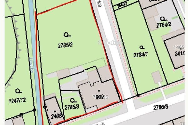 Prodej pozemku 496 m², Na Bečvě, Lipník nad Bečvou Prodej pozemku 496 m², Na Bečvě, Lipník nad Bečvou