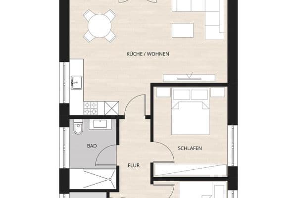 Pronájem bytu 3+1 68 m², Ziehrerweg 5a, Hamburg, Hamburg Pronájem bytu 3+1 68 m², Ziehrerweg 5a, Hamburg, Hamburg