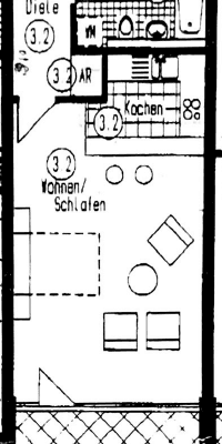 Pronájem bytu 1+1 47 m², Köln Pronájem bytu 1+1 47 m², Köln