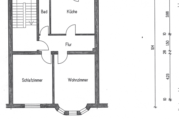 Pronájem bytu 3+1 55 m², Nohlstr. 160, Oberhausen, Severní Porýní-Vestfálsko Pronájem bytu 3+1 55 m², Nohlstr. 160, Oberhausen, Severní Porýní-Vestfálsko