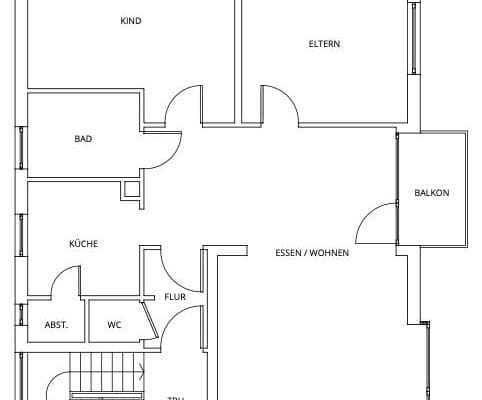 Pronájem bytu 5+1 92 m², Fliederstr. 1a, Rheinstetten Pronájem bytu 5+1 92 m², Fliederstr. 1a, Rheinstetten