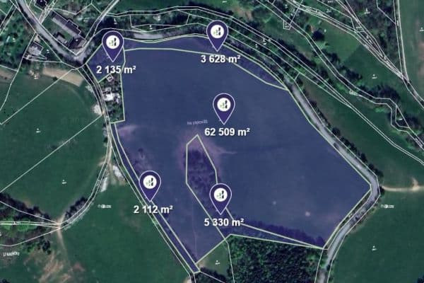 Prodej pozemku 18.929 m², Velké Losiny Prodej pozemku 18.929 m², Velké Losiny
