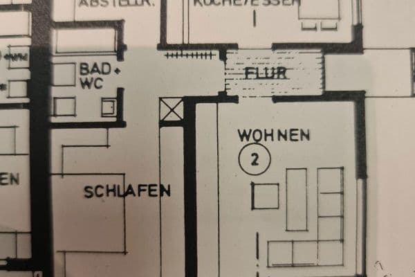 Pronájem bytu 2+1 60 m², Weinsberg Pronájem bytu 2+1 60 m², Weinsberg
