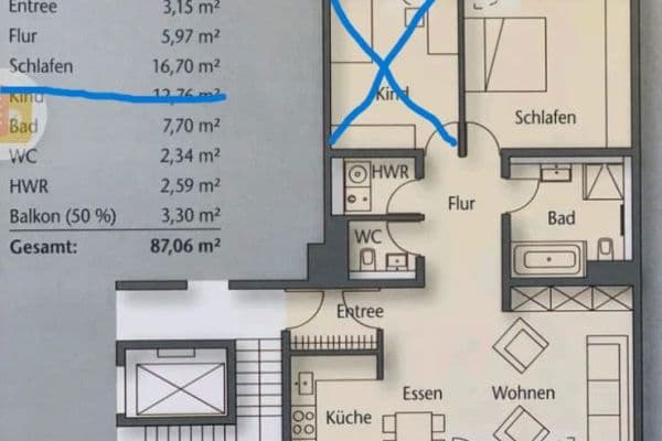 Pronájem bytu 2+1 75 m², Neudörferstraße 23, Nürnberg Pronájem bytu 2+1 75 m², Neudörferstraße 23, Nürnberg