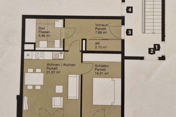 Pronájem bytu 2+1 52 m², Salzburg/Liefering, Salcbursko Pronájem bytu 2+1 52 m², Salzburg/Liefering, Salcbursko