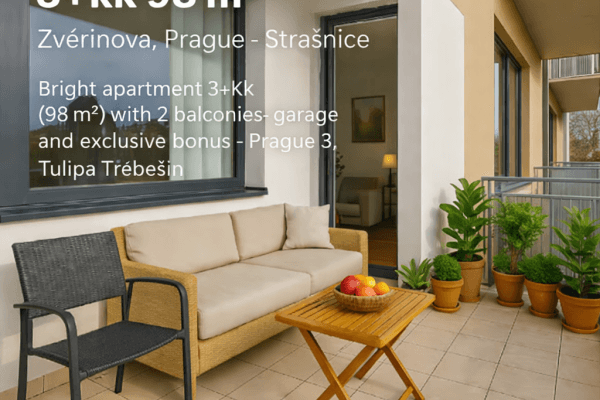 Prodej bytu 3+kk 98 m², Zvěřinova, Prague Prodej bytu 3+kk 98 m², Zvěřinova, Prague