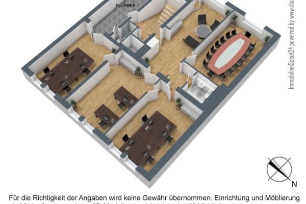 Pronájem kanceláře 160 m², Friedrich-Ebert-Str. 37-39, Düsseldorf, Severní Porýní-Vestfálsko Pronájem kanceláře 160 m², Friedrich-Ebert-Str. 37-39, Düsseldorf, Severní Porýní-Vestfálsko