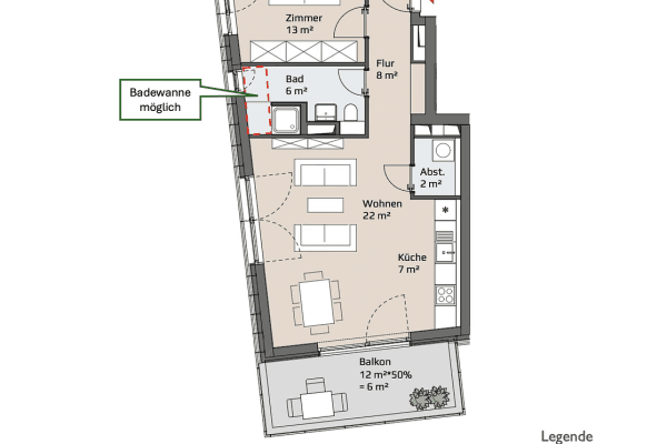 Prodej bytu 2+1 64 m², Hamburg, Hamburg Prodej bytu 2+1 64 m², Hamburg, Hamburg