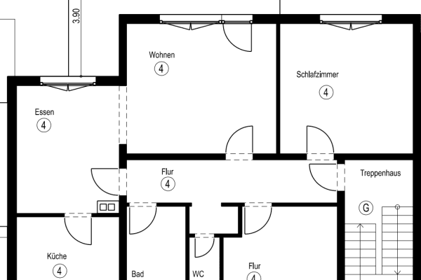 Pronájem bytu 4+1 105 m², Baden-Baden Pronájem bytu 4+1 105 m², Baden-Baden