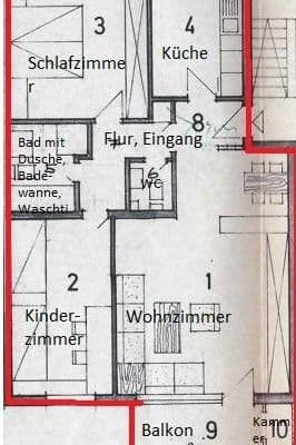 Pronájem bytu 3+kk 80 m², Bochumer Str. 72 a, Hattingen Pronájem bytu 3+kk 80 m², Bochumer Str. 72 a, Hattingen