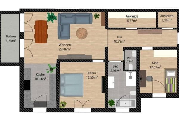 Prodej bytu 3+kk 101 m², Ludwigshafen am Rhein Prodej bytu 3+kk 101 m², Ludwigshafen am Rhein