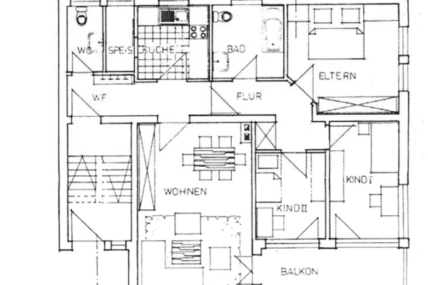 Pronájem bytu 4+1 90 m², Adelsdorf Pronájem bytu 4+1 90 m², Adelsdorf