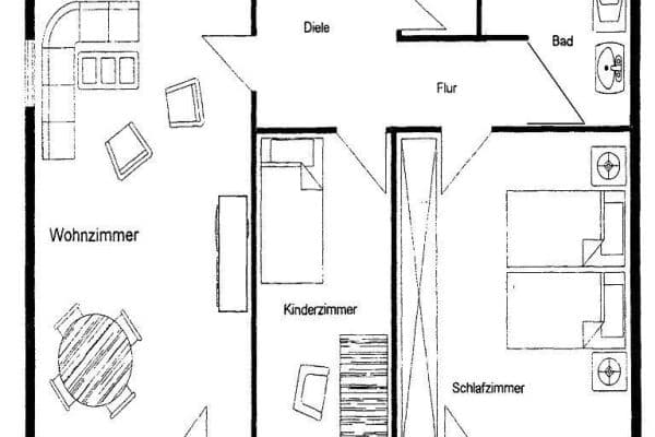 Pronájem bytu 3+1 74 m², Unterhaching, Bavorsko Pronájem bytu 3+1 74 m², Unterhaching, Bavorsko