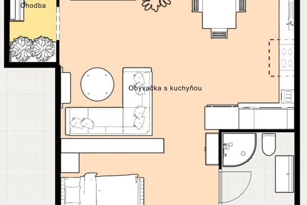 Prodej bytu 1+1 48 m², Pri píle, Hamuliakovo Prodej bytu 1+1 48 m², Pri píle, Hamuliakovo