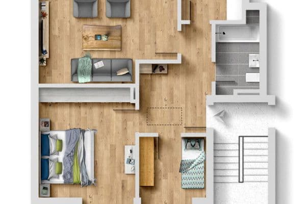 Prodej bytu 3+1 73 m², An der Rheinbahn 17, Meerbusch, Severní Porýní-Vestfálsko Prodej bytu 3+1 73 m², An der Rheinbahn 17, Meerbusch, Severní Porýní-Vestfálsko