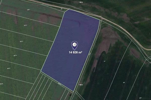 Prodej pozemku 2.985 m², Záhornice Prodej pozemku 2.985 m², Záhornice