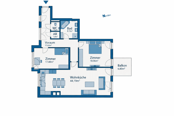 Prodej bytu 3+1 110 m², Wien, Wien Prodej bytu 3+1 110 m², Wien, Wien