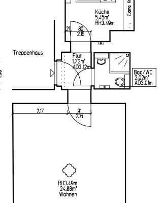 Prodej bytu 1+1 37 m², Kloedenstr. 4, Berlin, Berlín Prodej bytu 1+1 37 m², Kloedenstr. 4, Berlin, Berlín