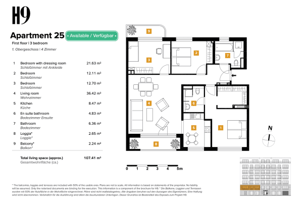 Prodej bytu 4+1 108 m², Hohenstaufenstr. 9, Berlin, Berlín Prodej bytu 4+1 108 m², Hohenstaufenstr. 9, Berlin, Berlín