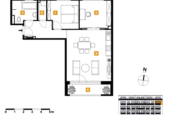 Prodej bytu 3+1 72 m², Hohenstaufenstraße 9, Berlin, Berlín Prodej bytu 3+1 72 m², Hohenstaufenstraße 9, Berlin, Berlín