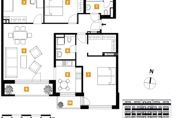 Prodej bytu 4+1 114 m², Hohenstaufenstraße 9, Berlin, Berlín Prodej bytu 4+1 114 m², Hohenstaufenstraße 9, Berlin, Berlín